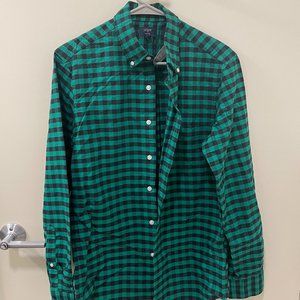 NWT - J. Crew Slim Oxford Plaid Shirt